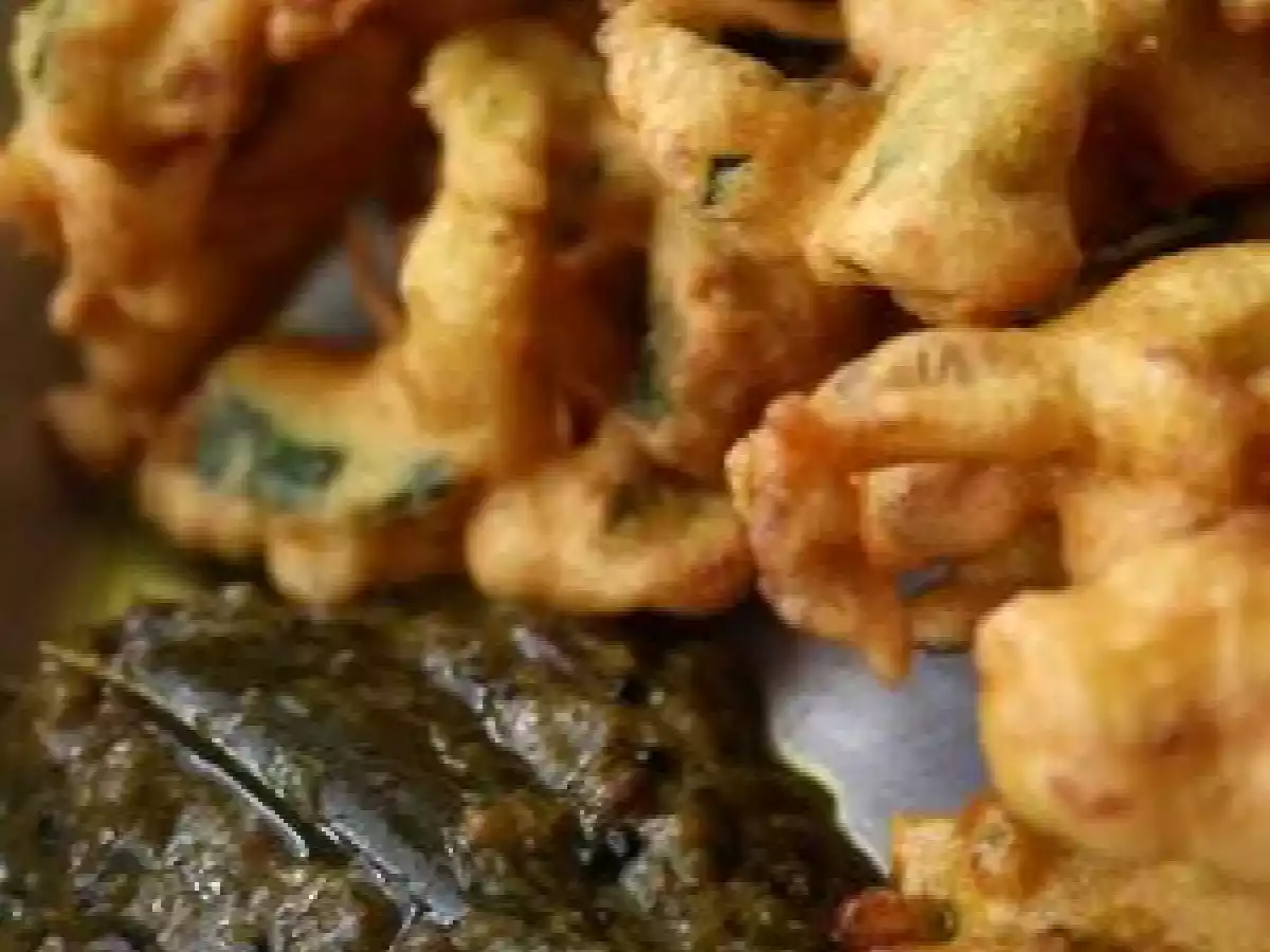 Pakora de courgettes et son chutney de coriandre - photo 4