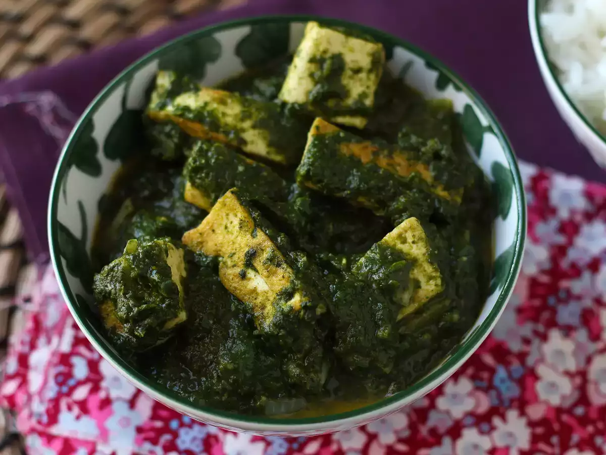 Palak tofu : curry indien aux épinards et tofu - photo 5