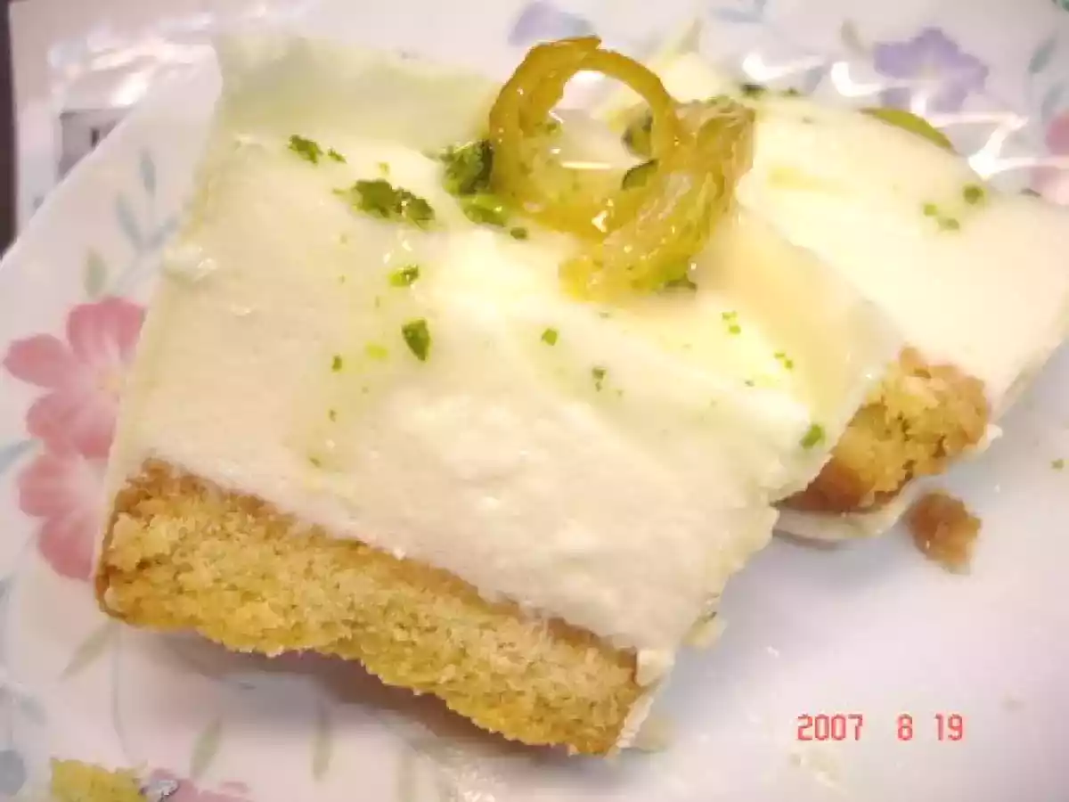 Palet breton à la mousse de citron en coque de chocolat blanc - photo 3