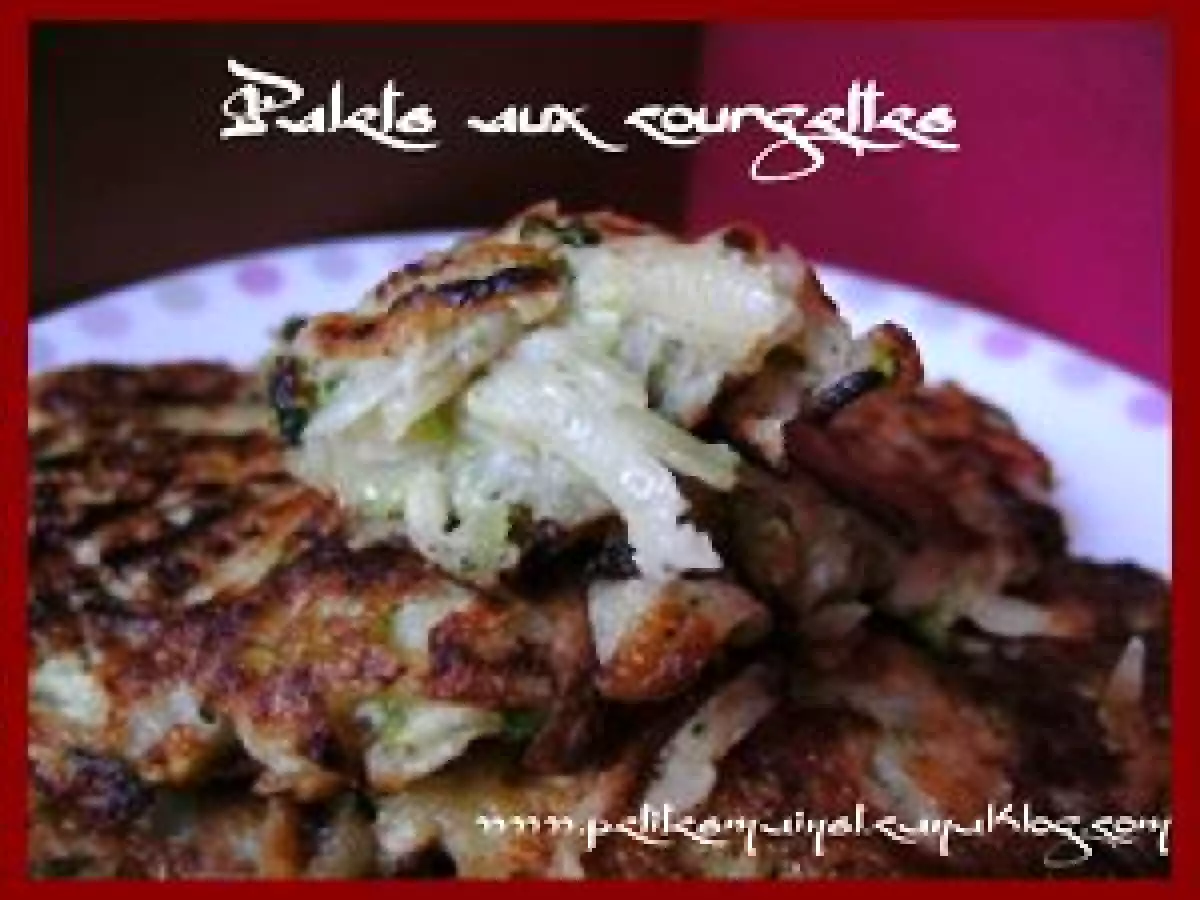 Palets aux courgettes - photo 3