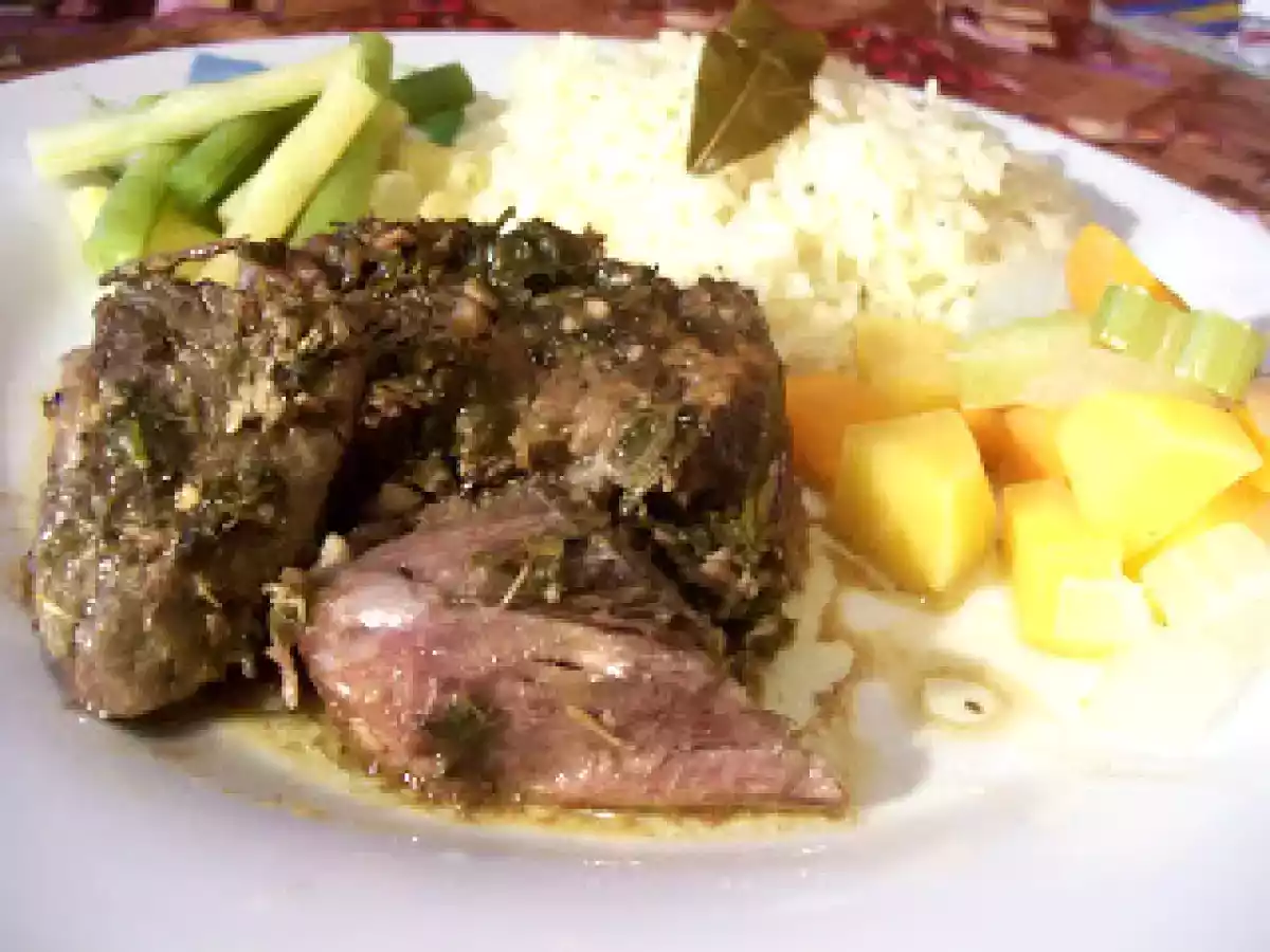 Palette de boeuf aux fines herbes