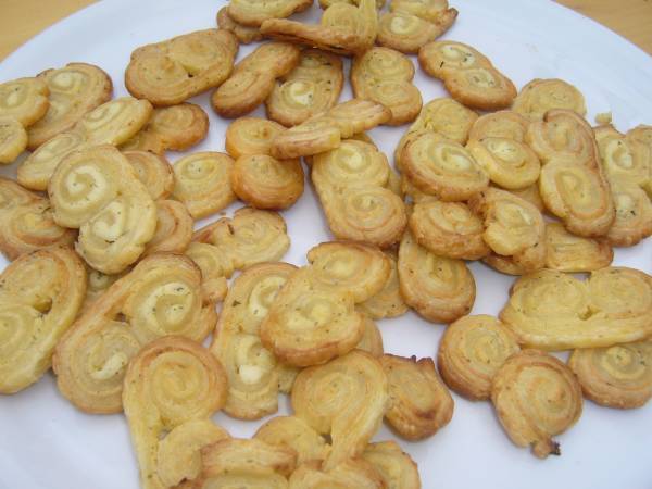 Palmiers au fromage Ail & Fines herbes