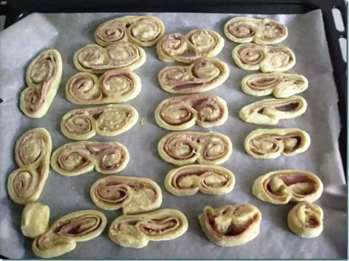 Palmiers au jambon et à la moutarde - photo 2
