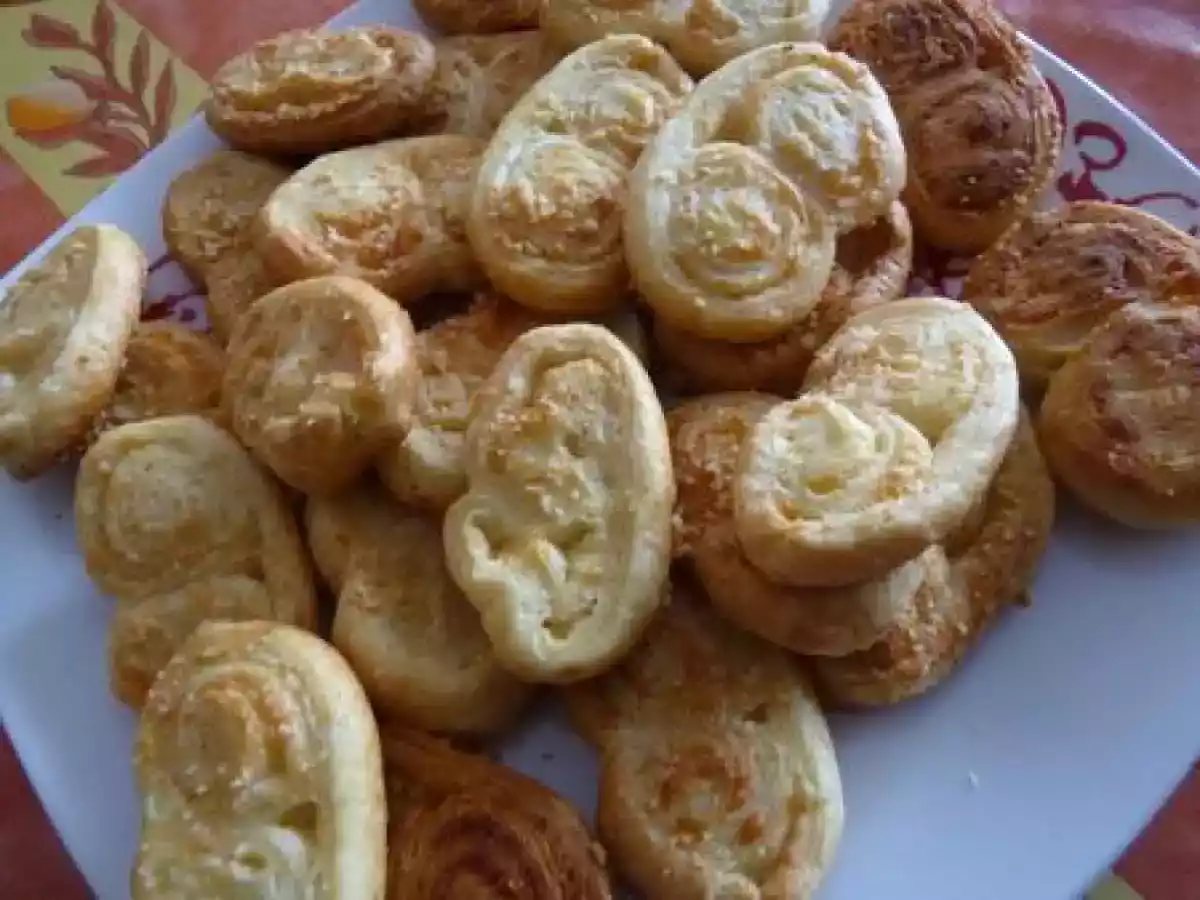 Palmiers au parmesan
