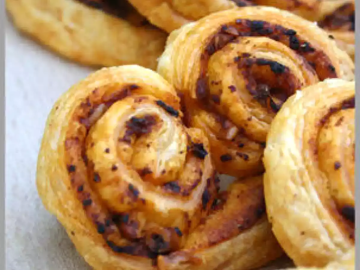 Palmiers au pesto rosso, pignons et basilic - photo 3