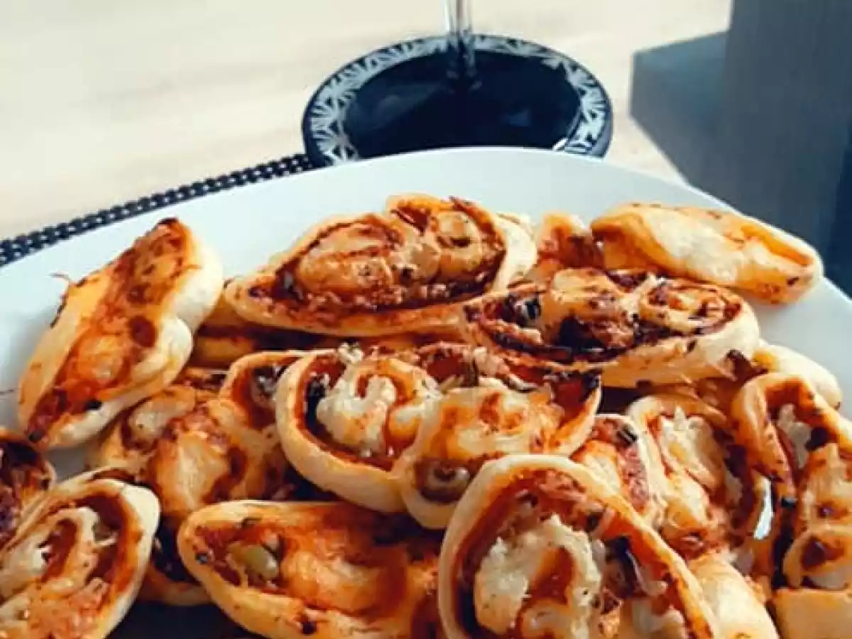 Palmiers façon pizza