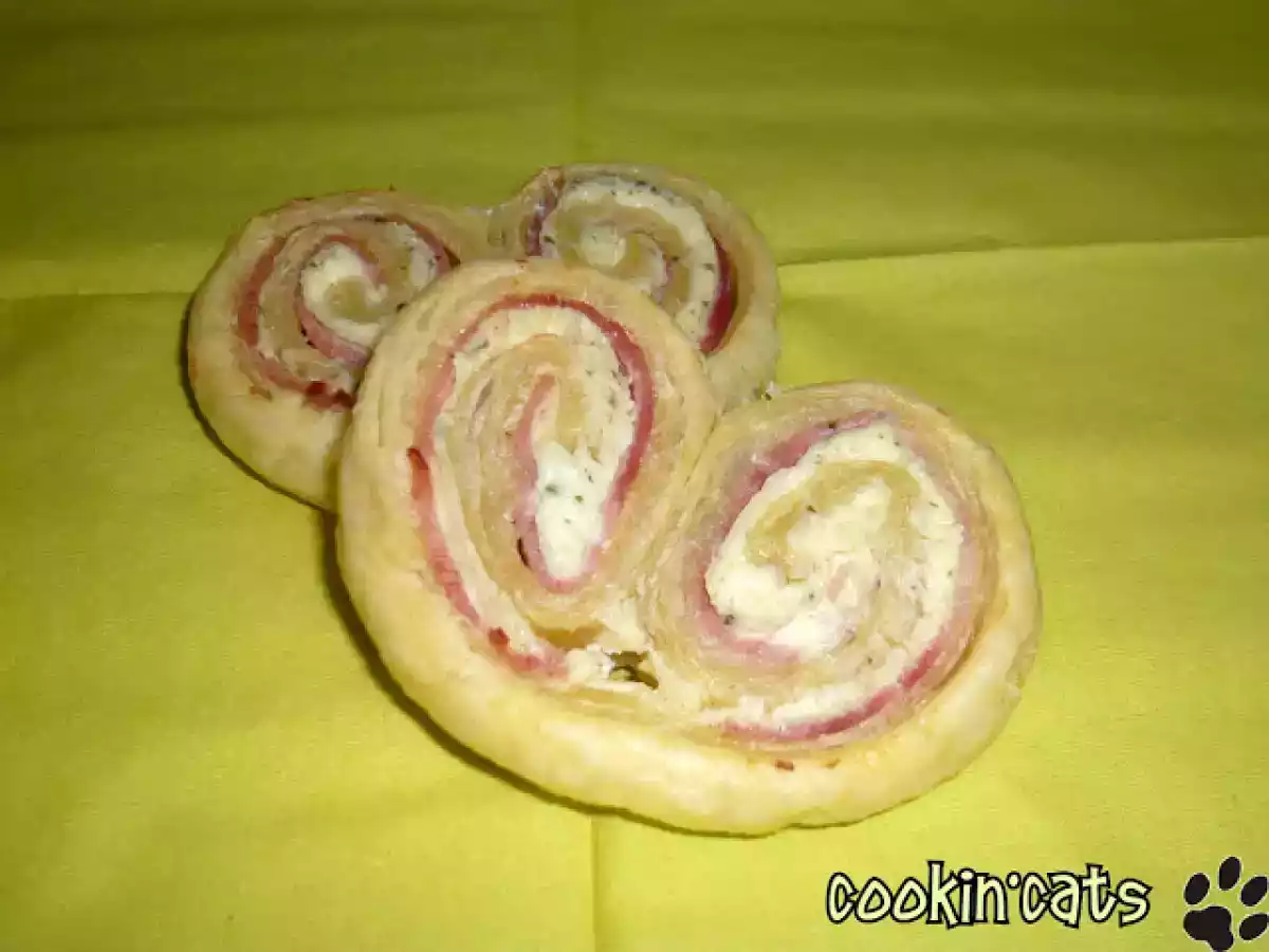 PALMIERS JAMBON TARTARE