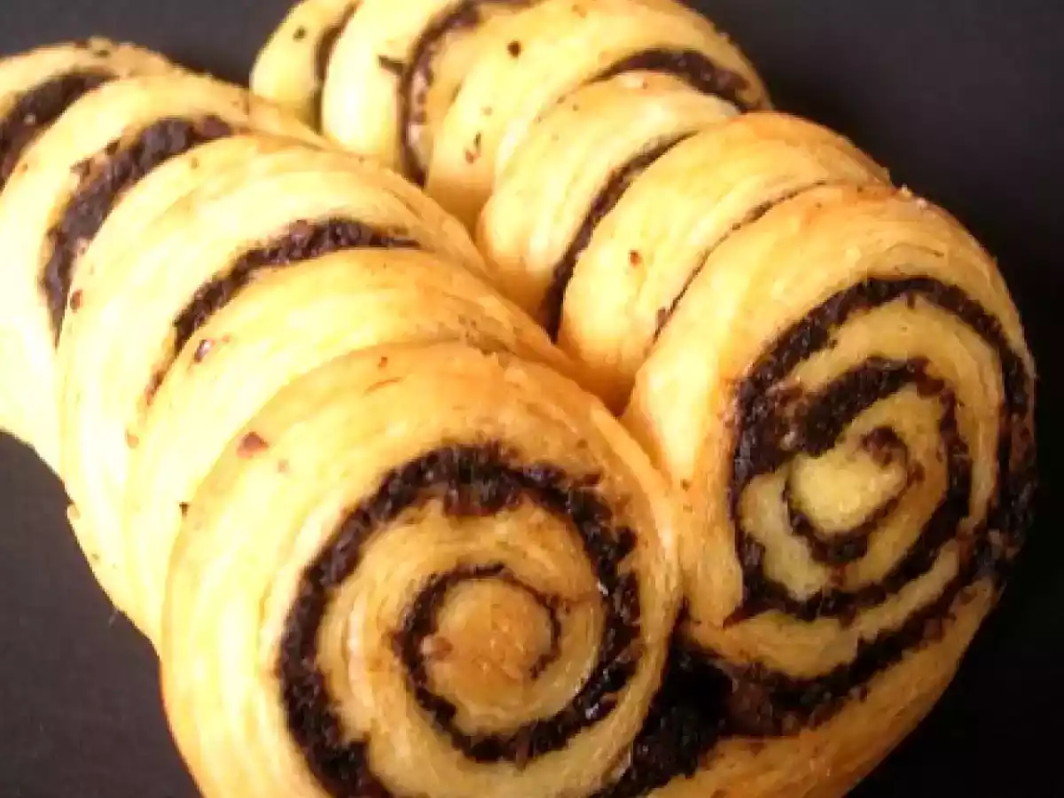 Palmitos à la purée d'olives