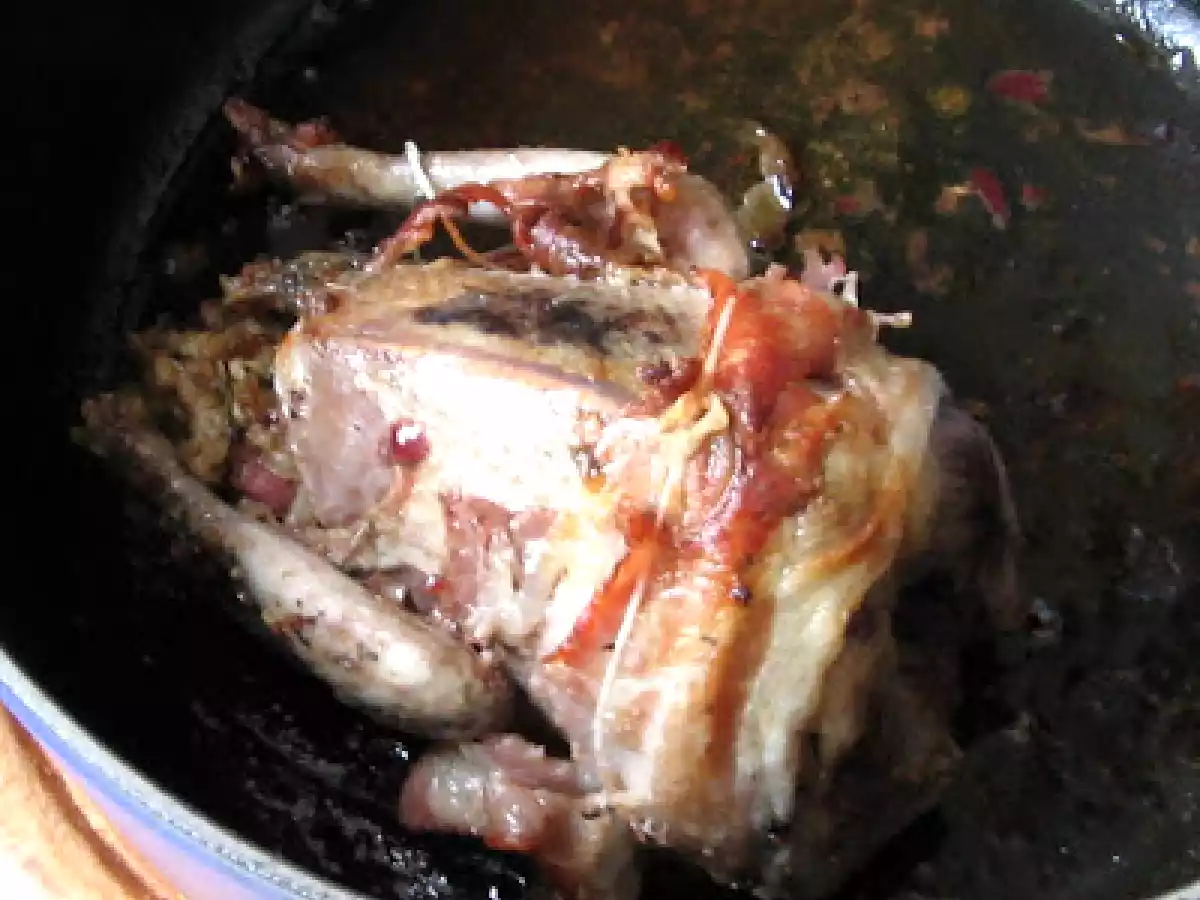 Palombes farcies aux cèpes - Wildtauben mit Steinpilzfüllung - photo 2