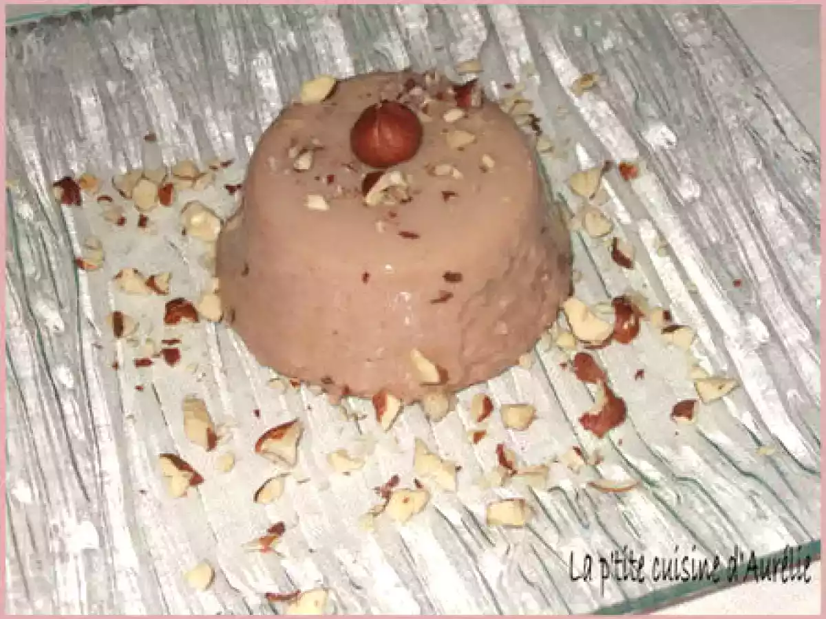 Panacotta aux Ferrero Rocher