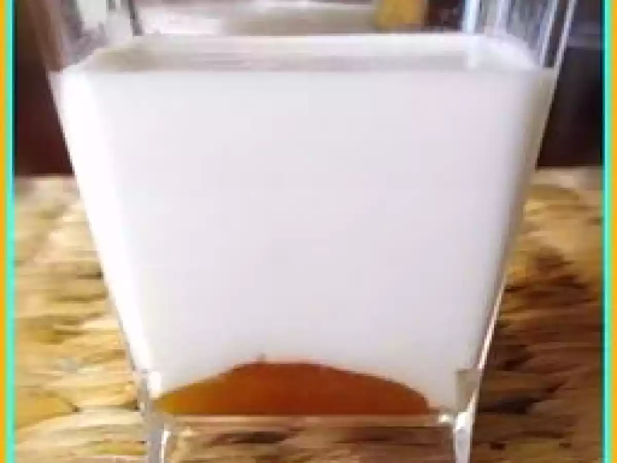 Panacotta légère au lait de coco
