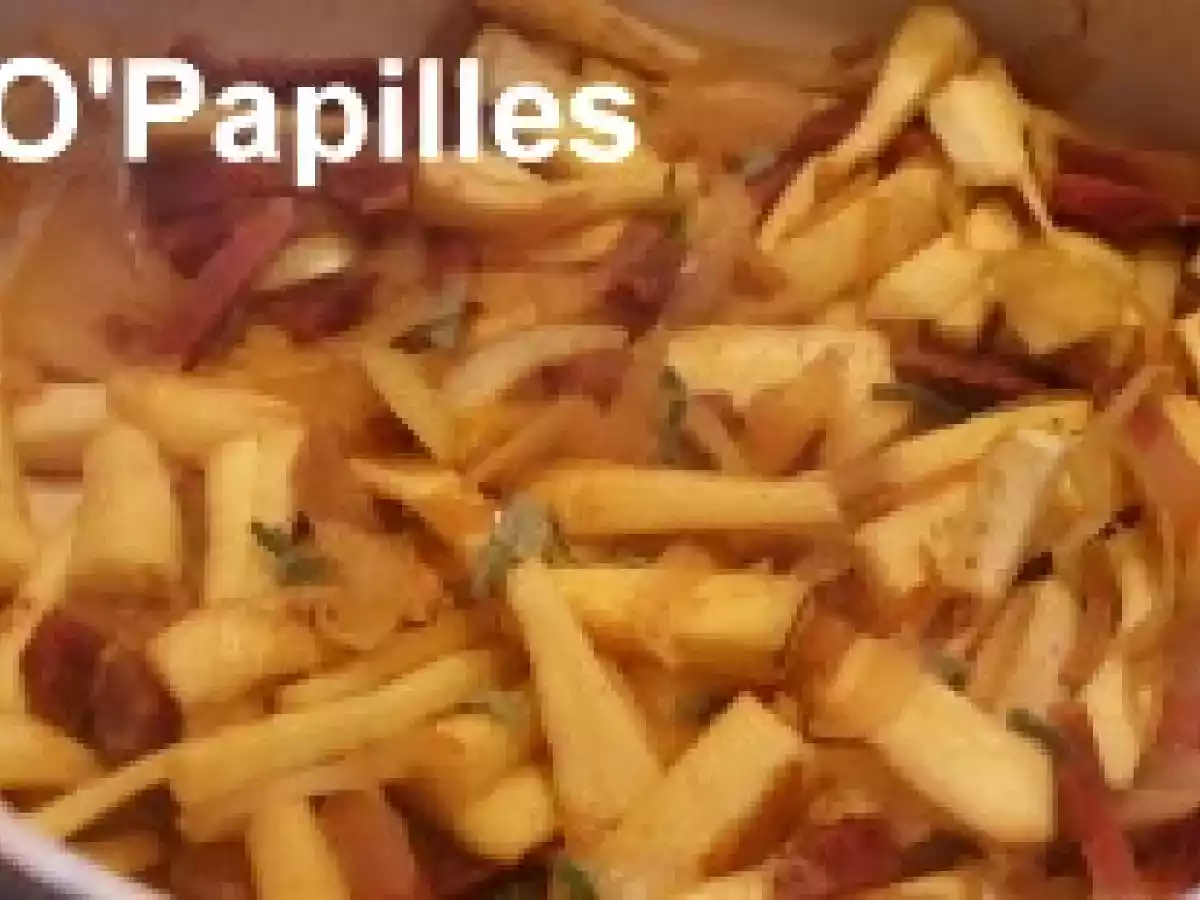 Panais braisés aux oignons et lardons - photo 2