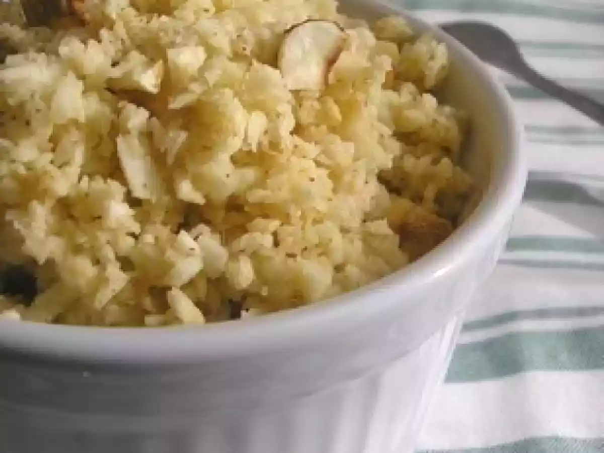 Panais râpé aux noisettes