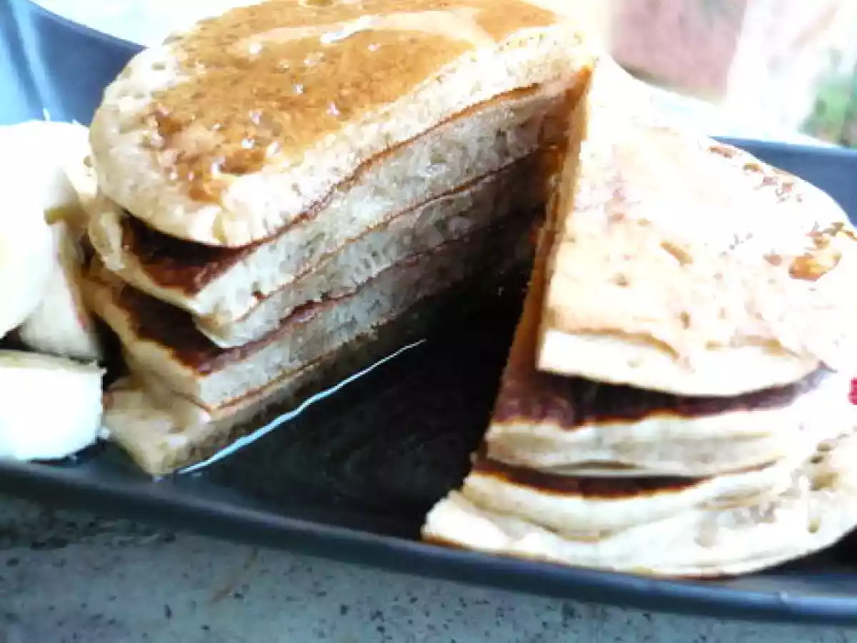 Pancake à la farine de sarrasin