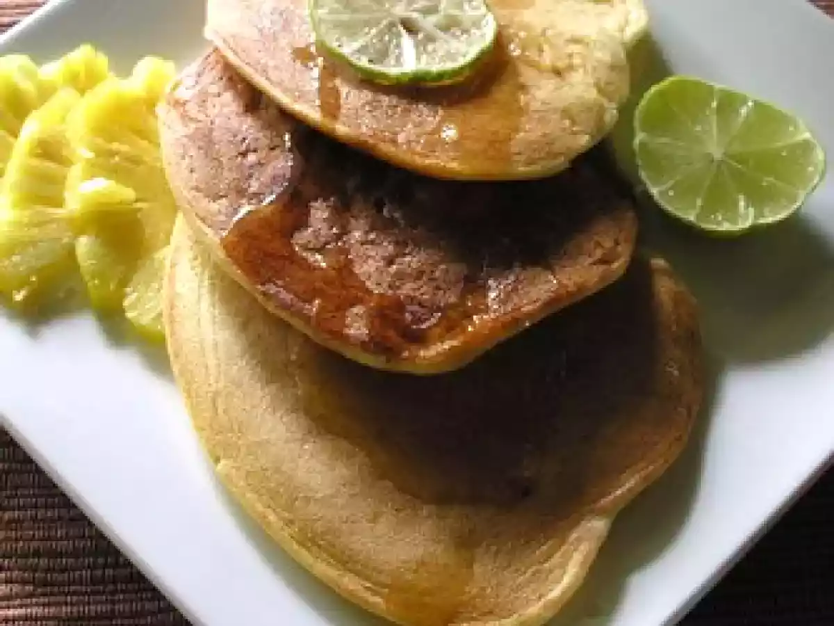 Pancakes à l'ananas ou à la banane - photo 2