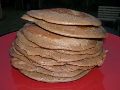 Pancakes à la farine de châtaigne