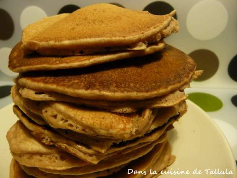 Pancakes à la farine de châtaignes et lait de soja - photo 2