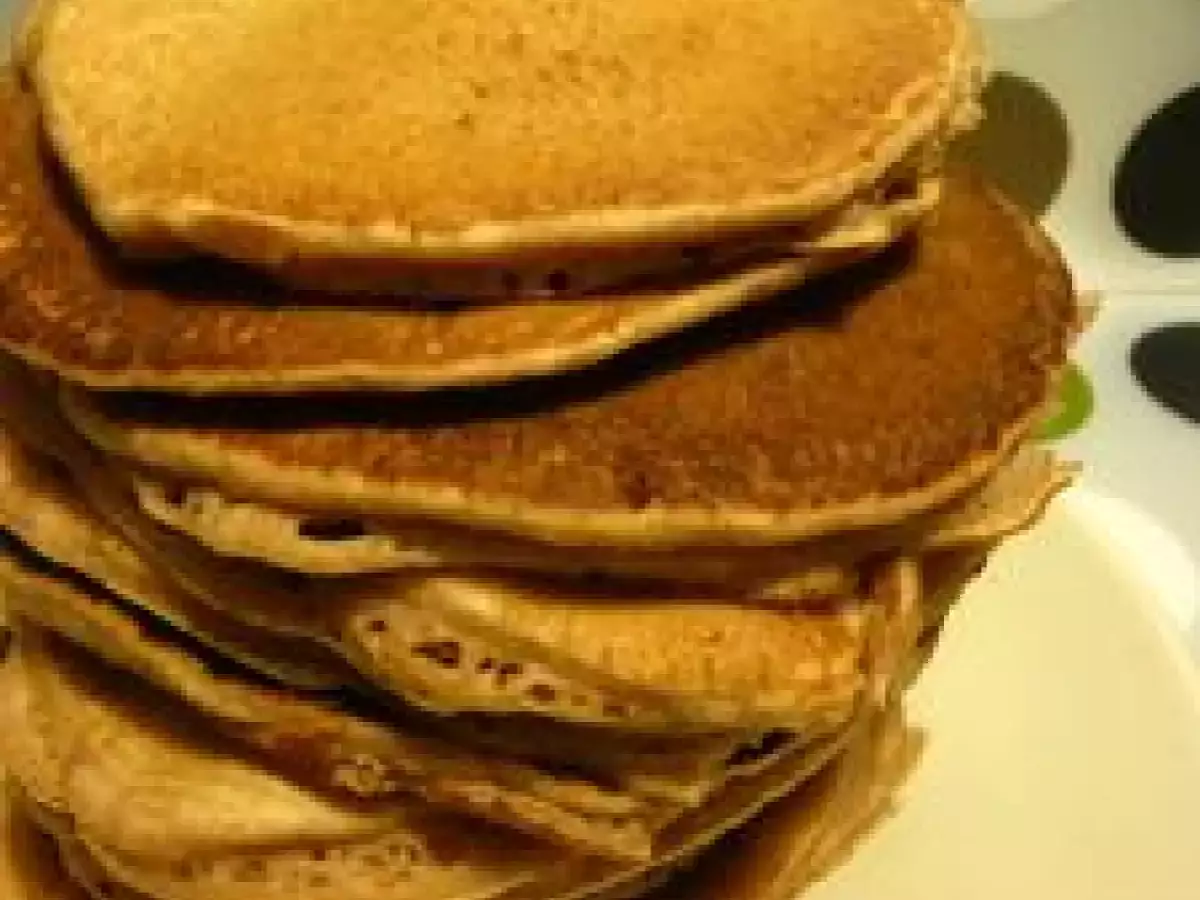 Pancakes à la farine de châtaignes et lait de soja - photo 3