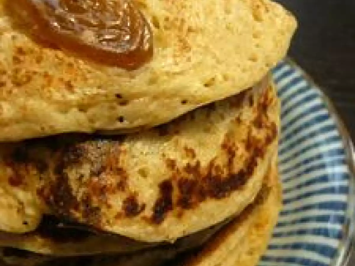 Pancakes à la farine de seigle et aux raisins secs - photo 2