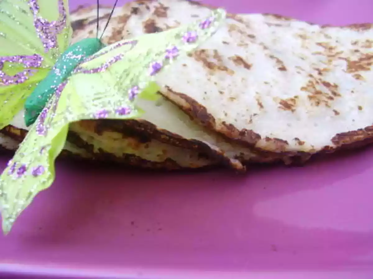 Pancakes à la fleur d'oranger.