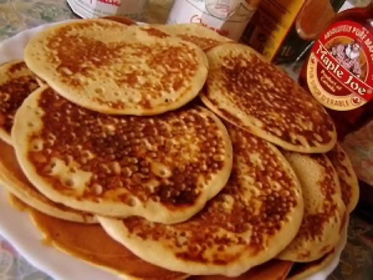 Pancakes à la vergeoise brune