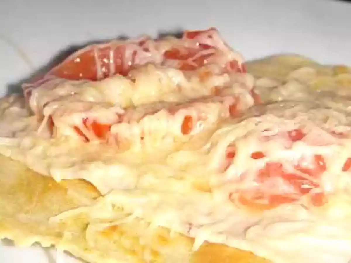 Pancakes au jambon de poulet