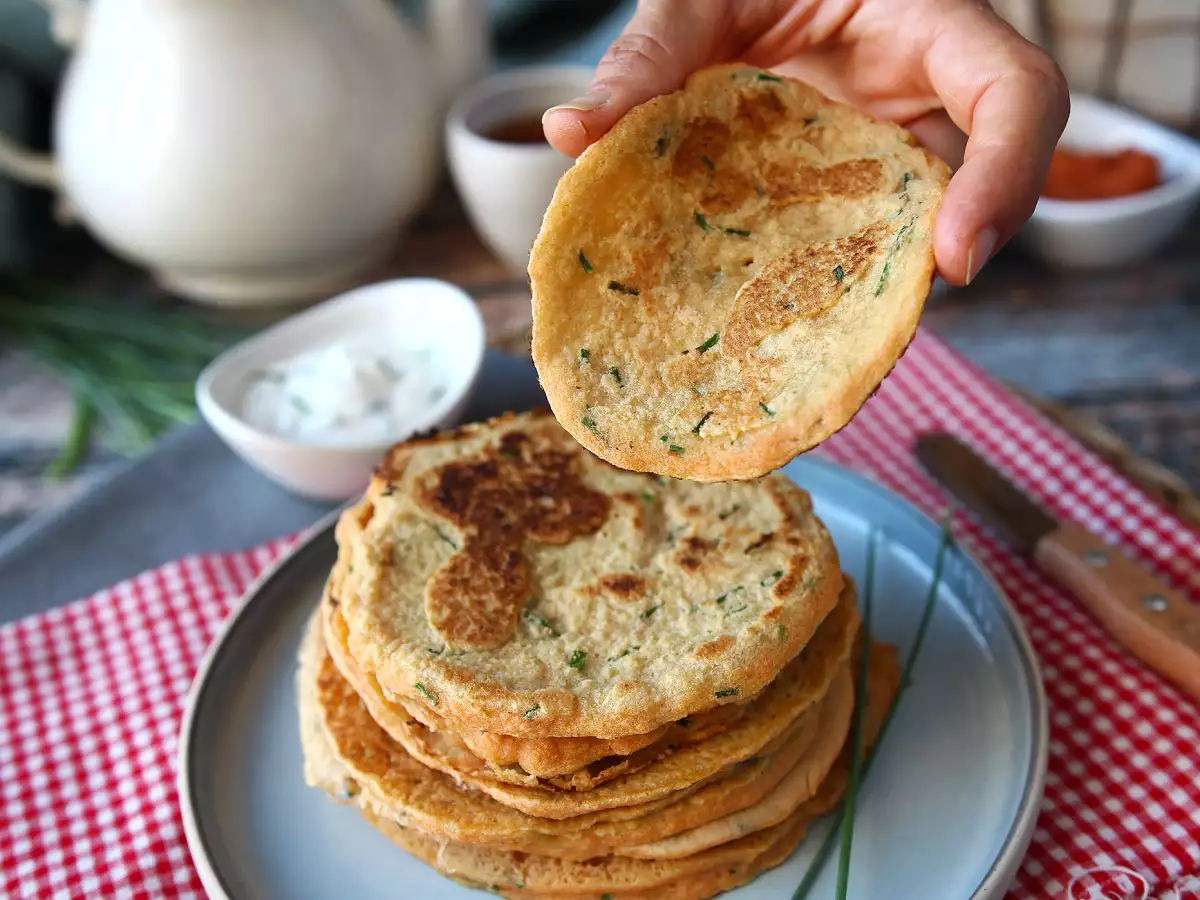 Pancakes salés aux lentilles corail : recette facile et protéinée - photo 3