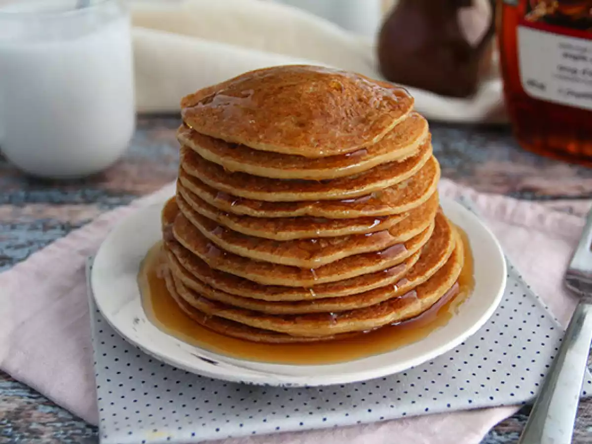 Pancakes vegan et sans gluten - photo 3