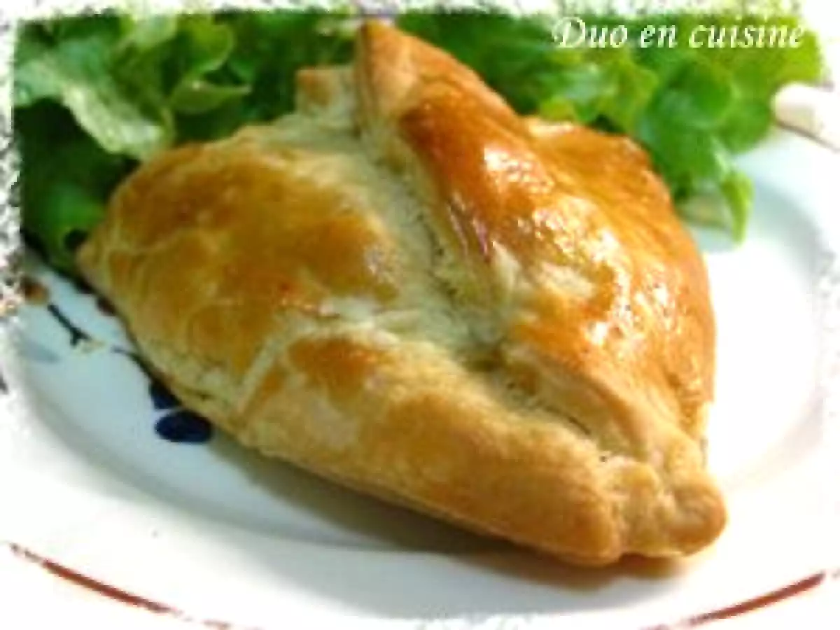 Paniers d'aubergine feuilletés