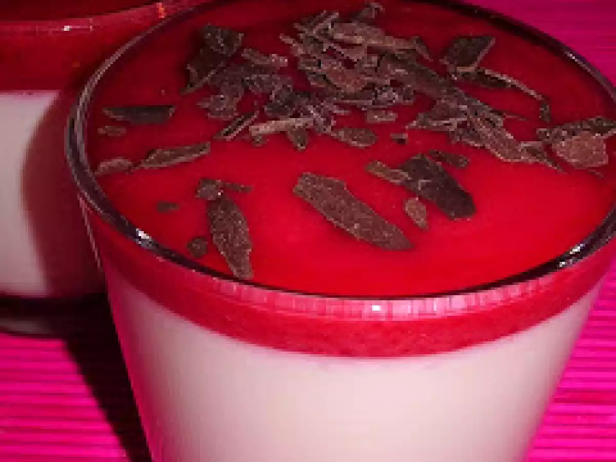 Panna cotta à l'agar agar