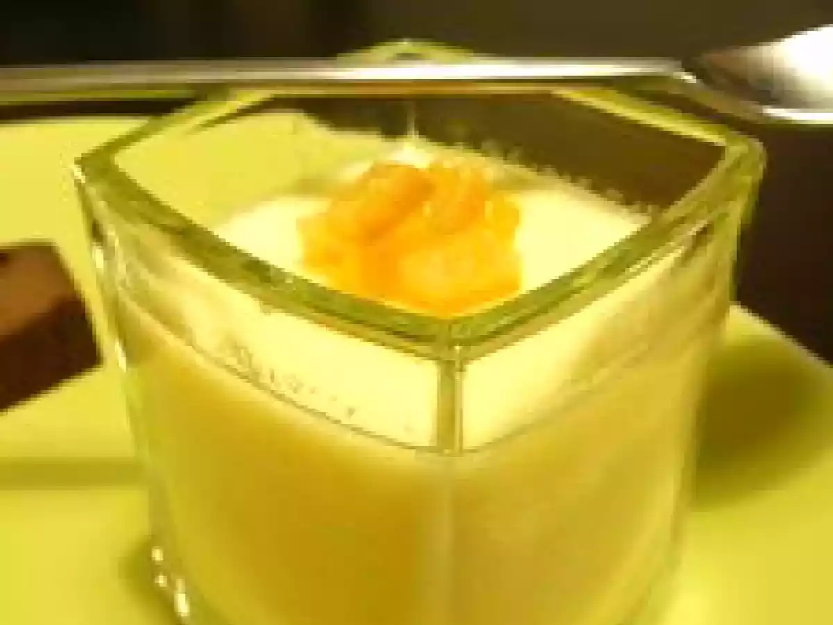 Panna cotta à l'orange