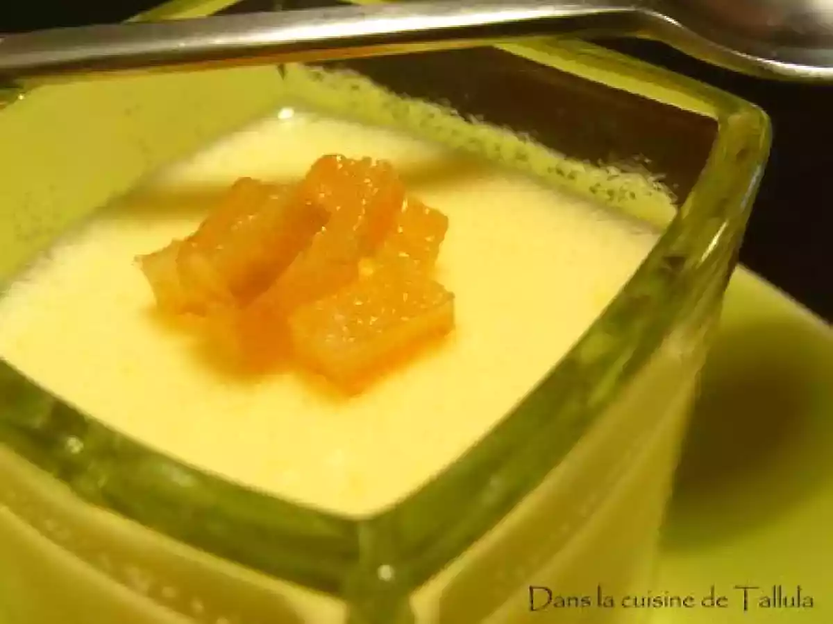 Panna cotta à l'orange - photo 3