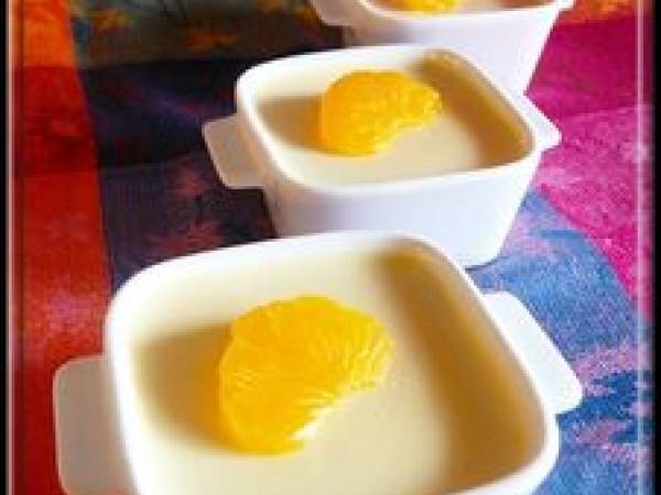 Panna cotta à la clémentine