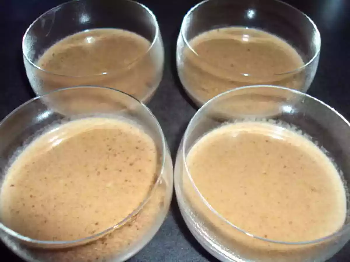 Panna cotta à la pralinoise