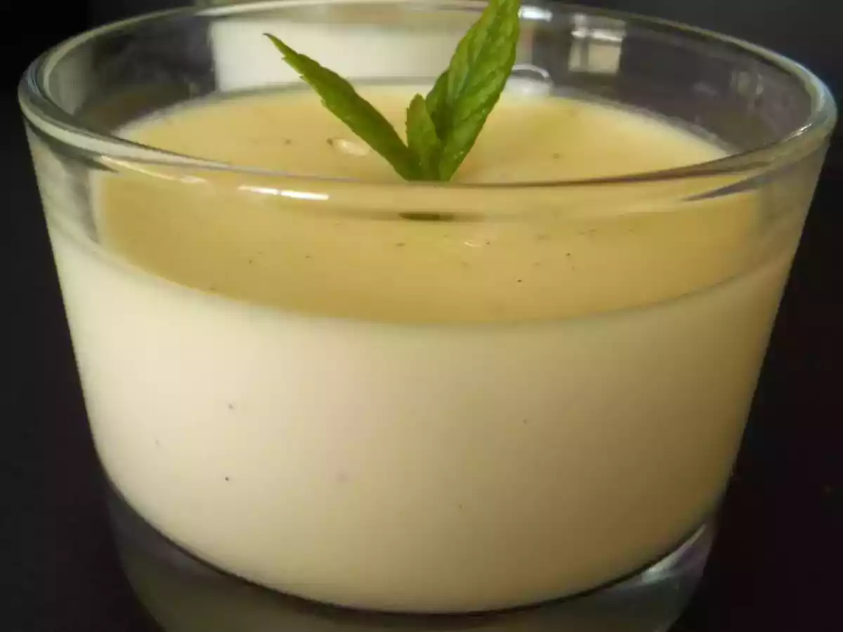 PANNA COTTA À LA VANILLE AGAR - AGAR