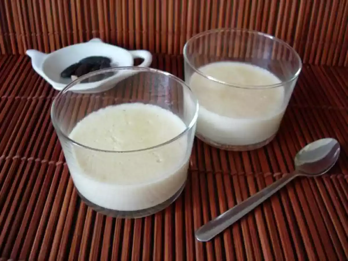 Panna Cotta à la Vanille et à la Fève Tonka - photo 2