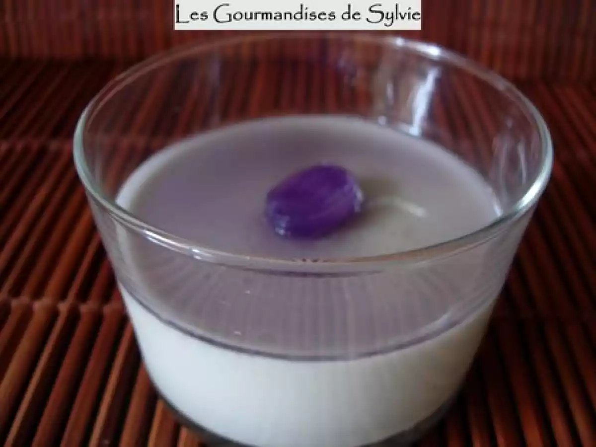 Panna Cotta à La Violette - photo 2
