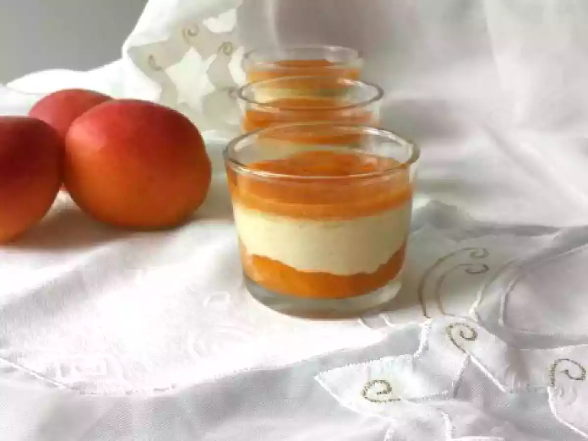 Panna cotta abricots et pistache