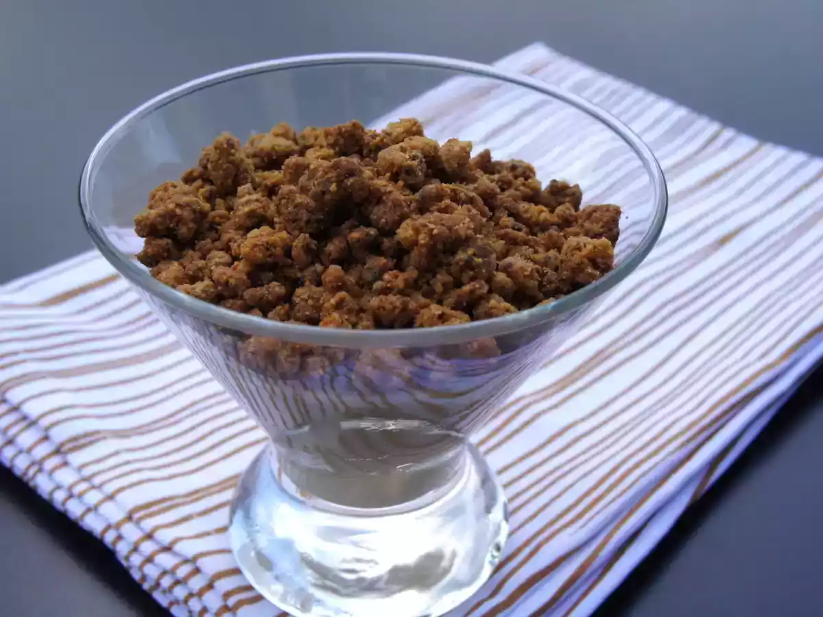 Panna cotta au café et son Crumble aux noisettes - photo 2