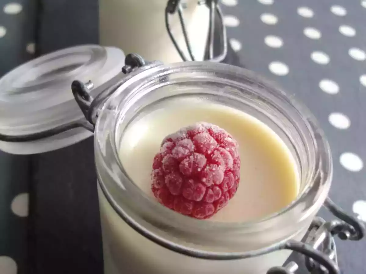 PANNA COTTA AU CHOCOLAT BLANC FACILE