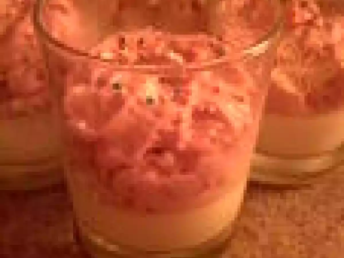 Panna cotta au citron et sa mousse de framboises - photo 2