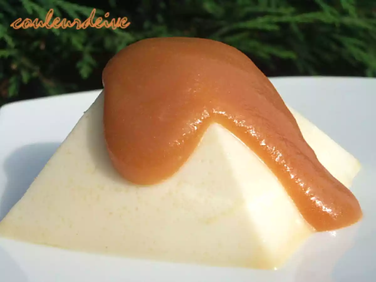 Panna cotta au citron-gingembre sauce caramel au citron et whisky - photo 2