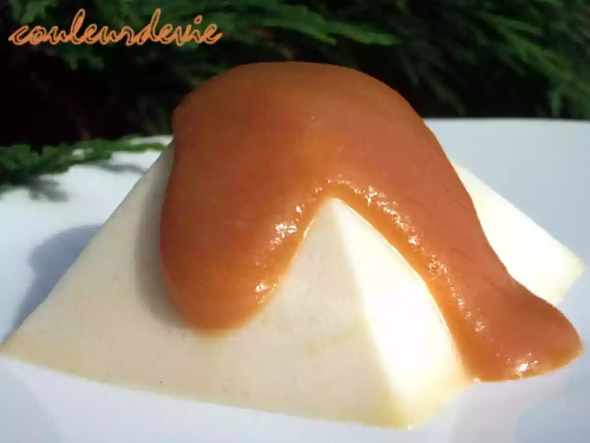 Panna cotta au citron-gingembre sauce caramel au citron et whisky - photo 3