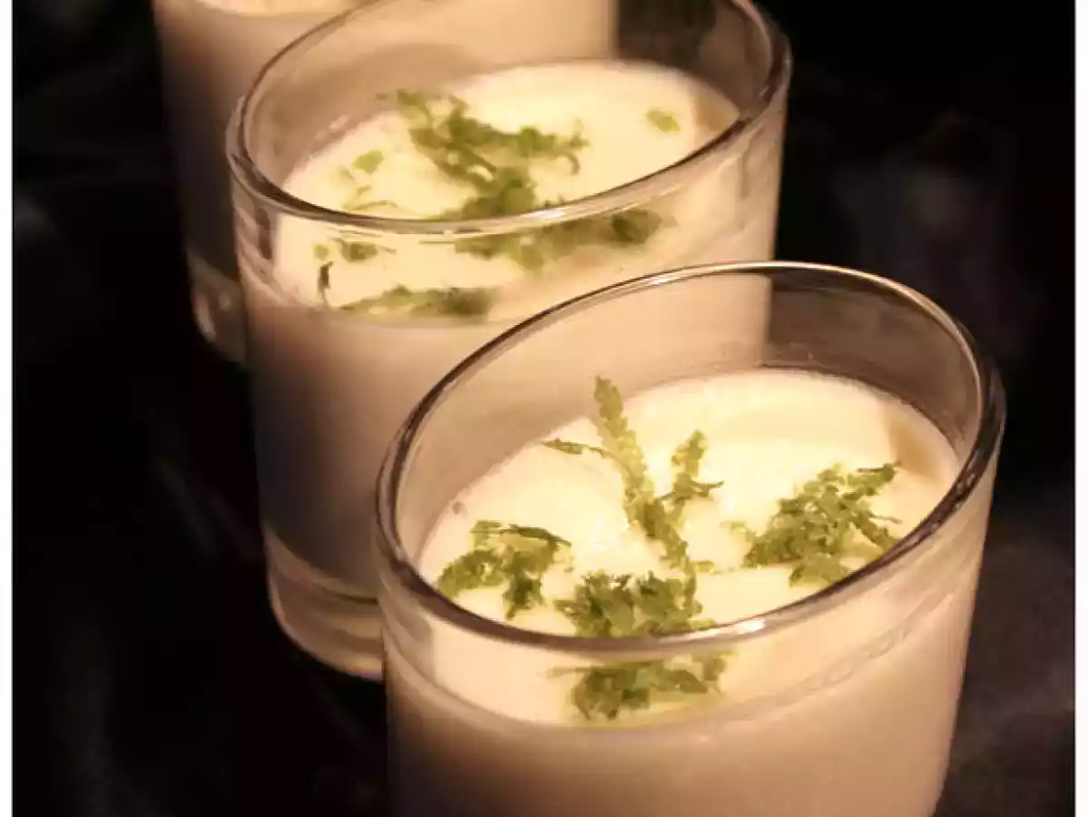 Panna Cotta au citron vert