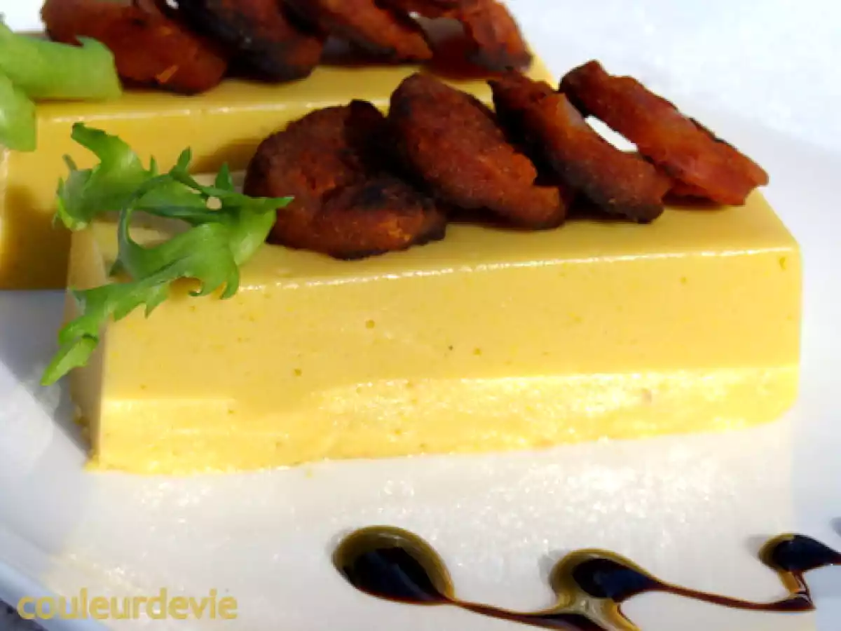 Panna cotta au maïs et chorizo grillé - photo 3