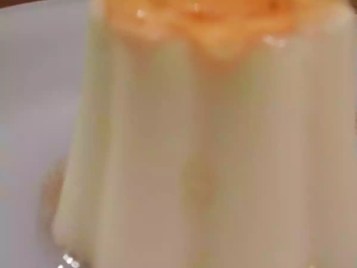 Panna cotta au mastic.