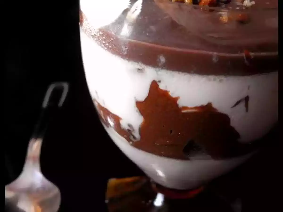 Panna cotta au Nutella et noix caramélisées - photo 2