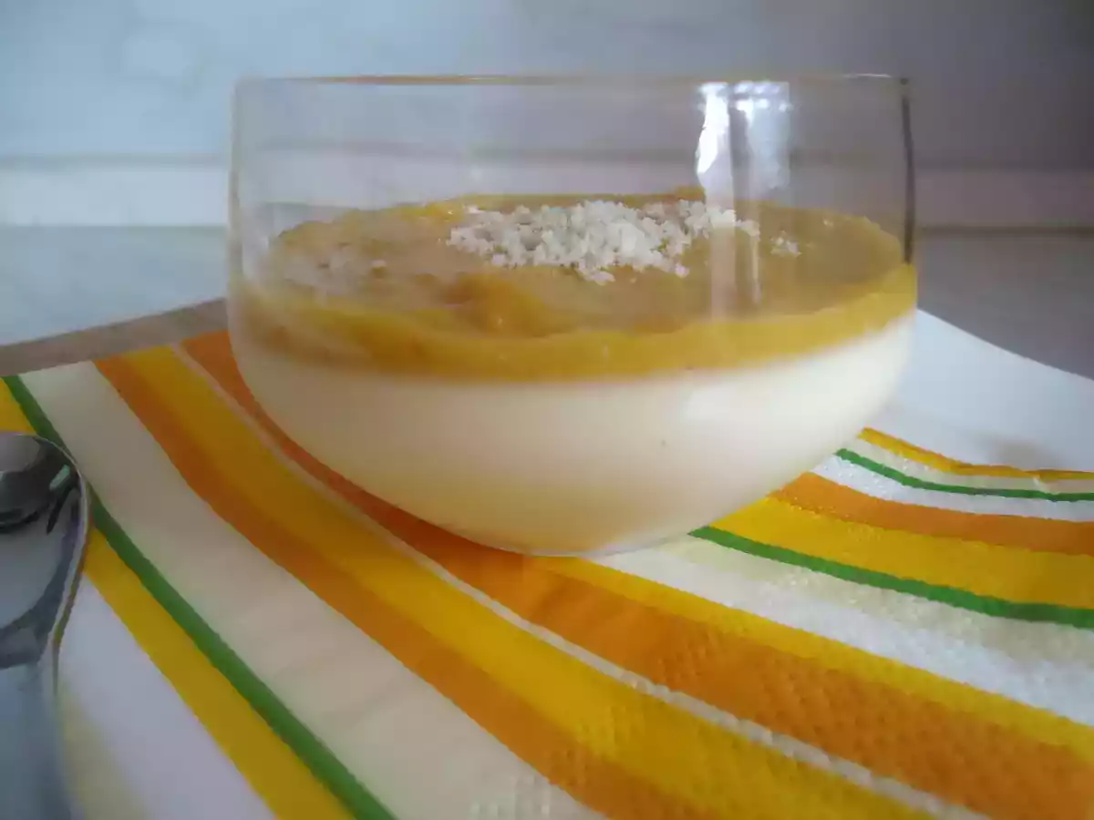 Panna cotta au sirop d'orgeat - photo 2
