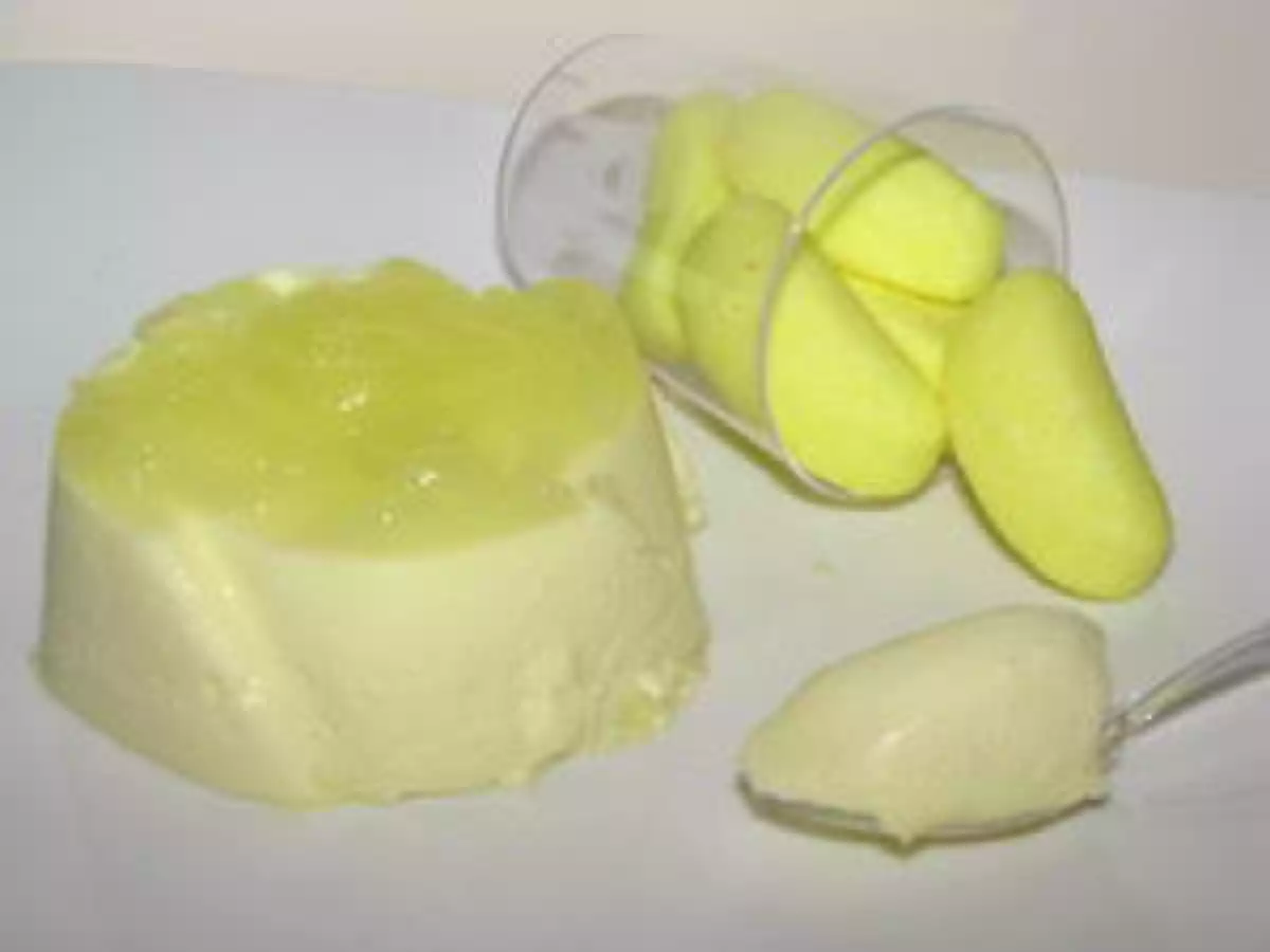 Panna Cotta aux bonbons bananes