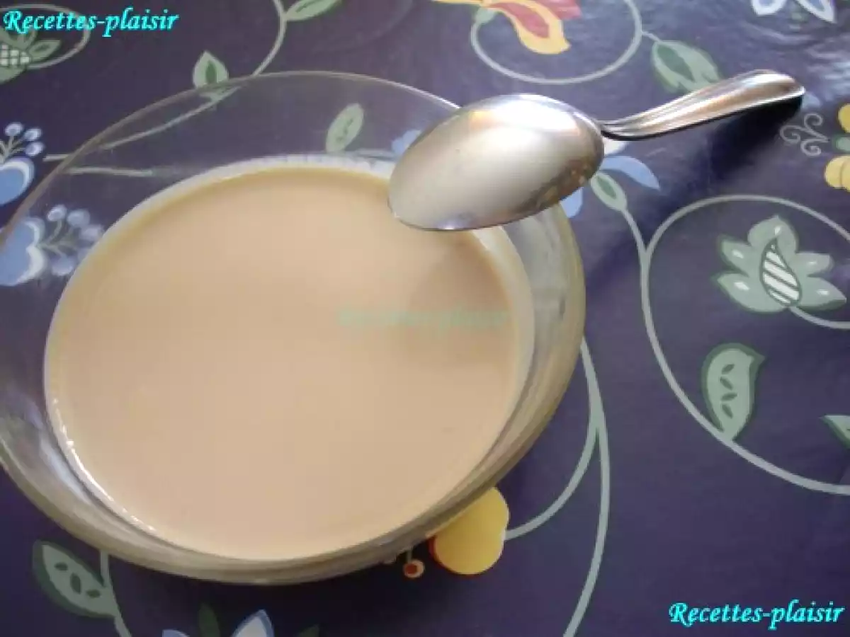 Panna cotta aux carambars
